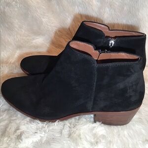 Sam Edelman black leather PETTY ankle boots size 9